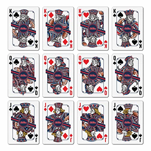 YouTheFan NCAA Mississippi Rebels Classic Series Playing Cards