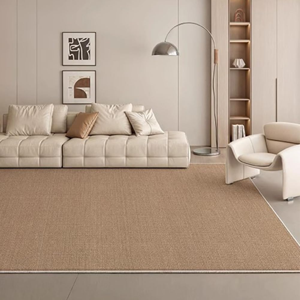 Tapis de salon bohème tressé en coton pour réchauffer une chambre d'amis