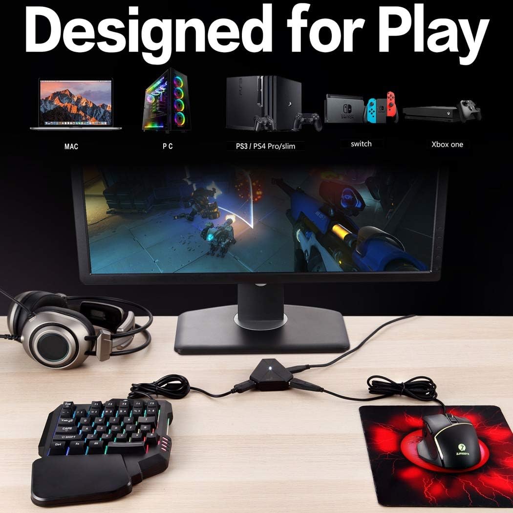 ZJFKSDYX C91Pro Gaming Keyboard \u0026 Mouse 