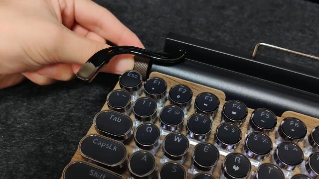 Amazon.com: 7KEYS Typewriter Keyboard Wireless Retro Style