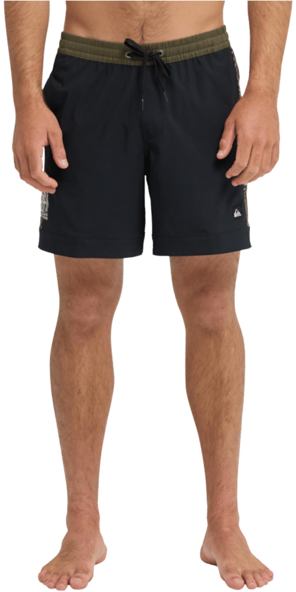 Quiksilver 2026 Surfsilk Nomad Volley - Pantaloncini da uomo, 43,2 cm, colore: nero