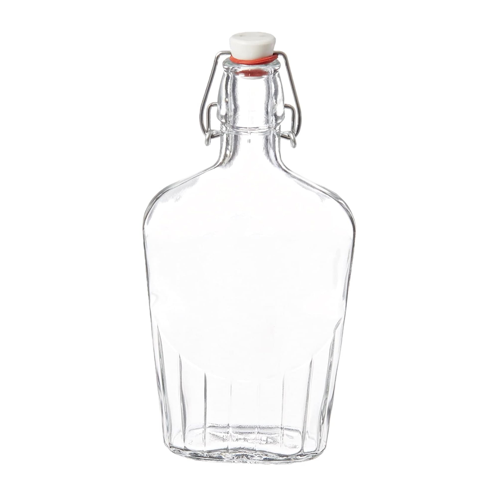 Bormioli Rocco Pocket Flask, 17 oz, Clear
