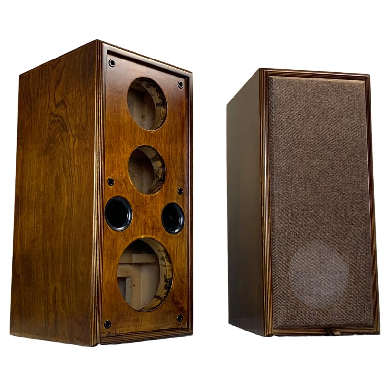 Boîte vide 16.5cm trois voies en bois classique pour votre salon
