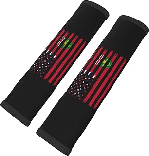 US and Flag of Ontario Car Seat Belt Cover Pad for Adults Kids Car Interior Decor Seat Belt Cover Pad 2 PCS Strap Shoulder Pad Seatbelt Covers Protective Sleeves
