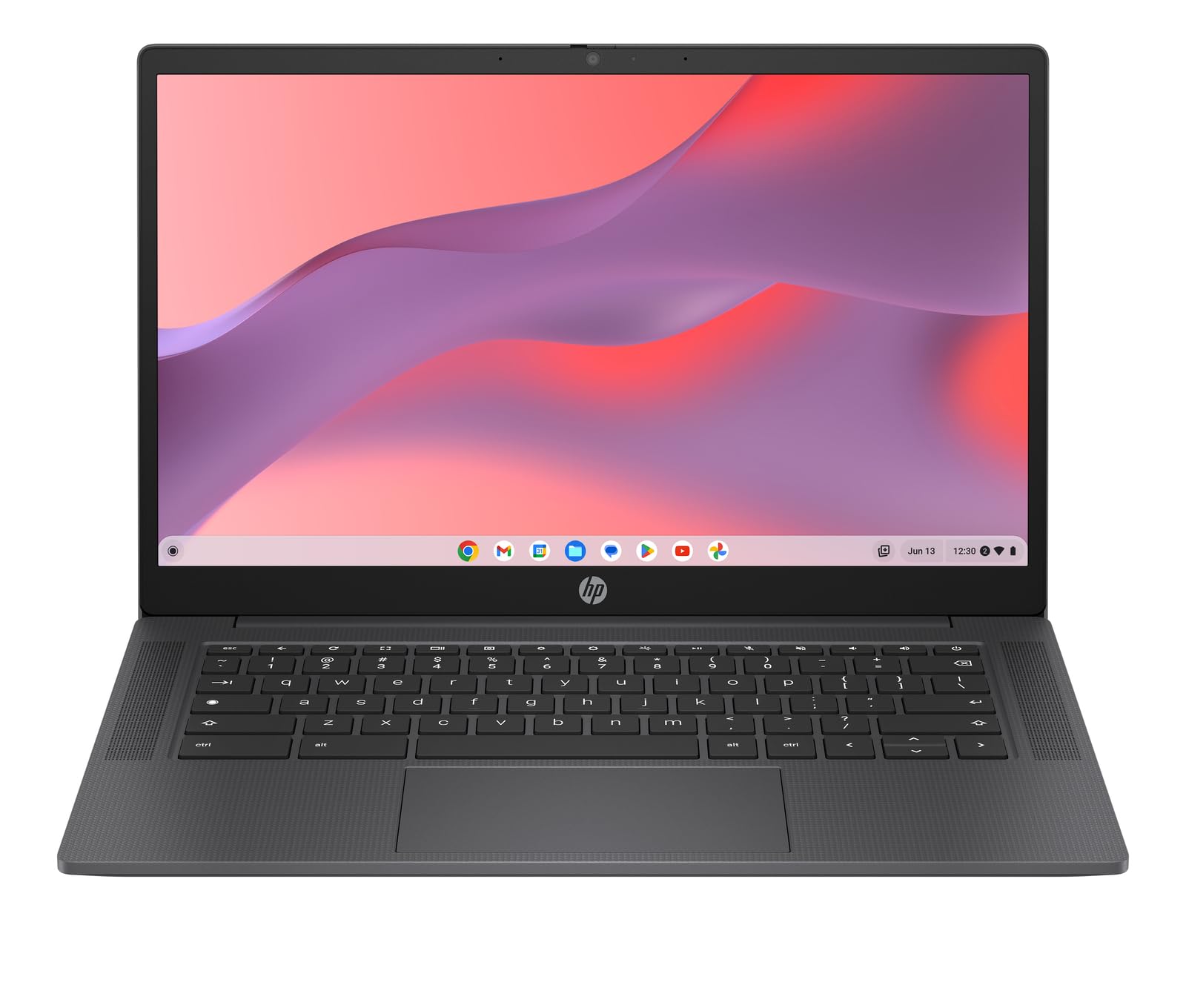 HP Chromebook 14 inch, Intel® Processor N100, 4GB RAM, 128GB UFS