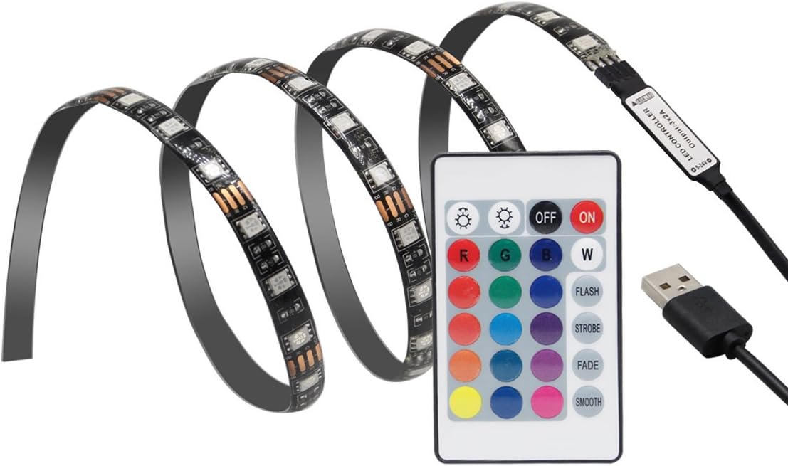 BEILAI Bias Lighting TV Backlight for HDTV USB RGB LED