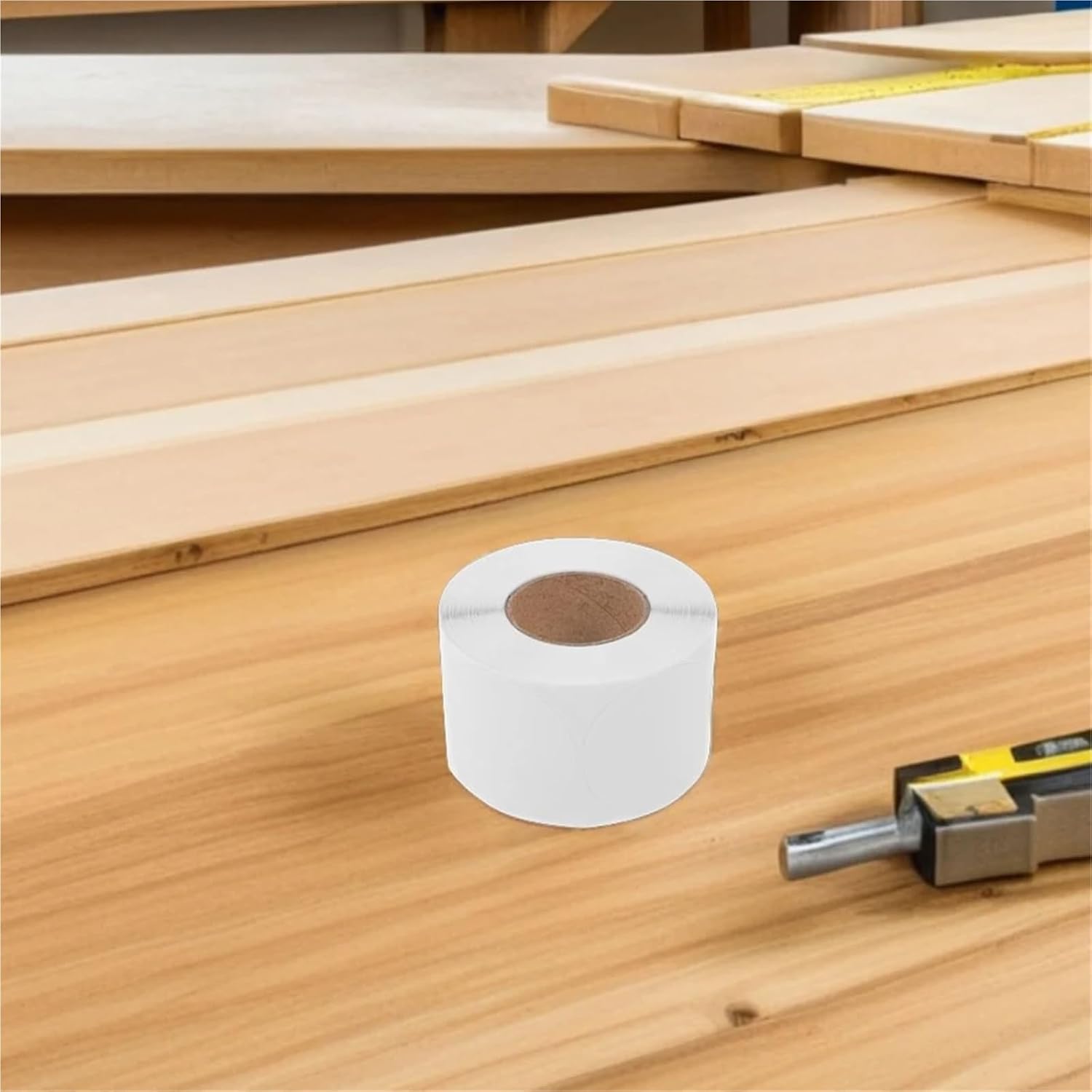 Inventory Labels 14-Rolls 500-Piece Blank Round Stickers, Self-Adhesive Labels for Sealing, Inventory & Canning