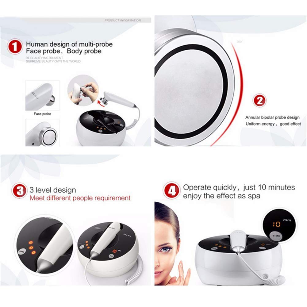 Masajeador Facial De Nanotime Para El Hogar Para El Levantamiento De Arrugas Eliminación De Arrugas Y Dispositivo Antienvejecimiento Rf Masajeador Facial De Microcorriente De Limpieza Profunda