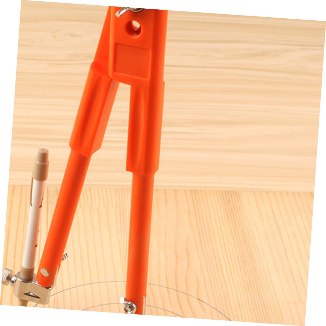 LIFKOME Carpenter Compass Scribing Tool Adjustable Precision Woodworking Marking Gauge for DIY Projects Large Diameter Design for Scribing and Layout S