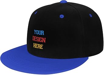 Custom Flat Bill Hats Mens Snapback Hats Customized Hats Personalized Teacher Gifts Funny Golf Hats
