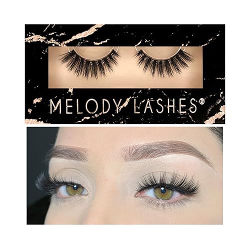 Pestañas postizas para un aspecto definitivo de ojos con un increíble acabado glamoroso. Hasta 15 pestañas postizas reutilizables veganas y anudadas