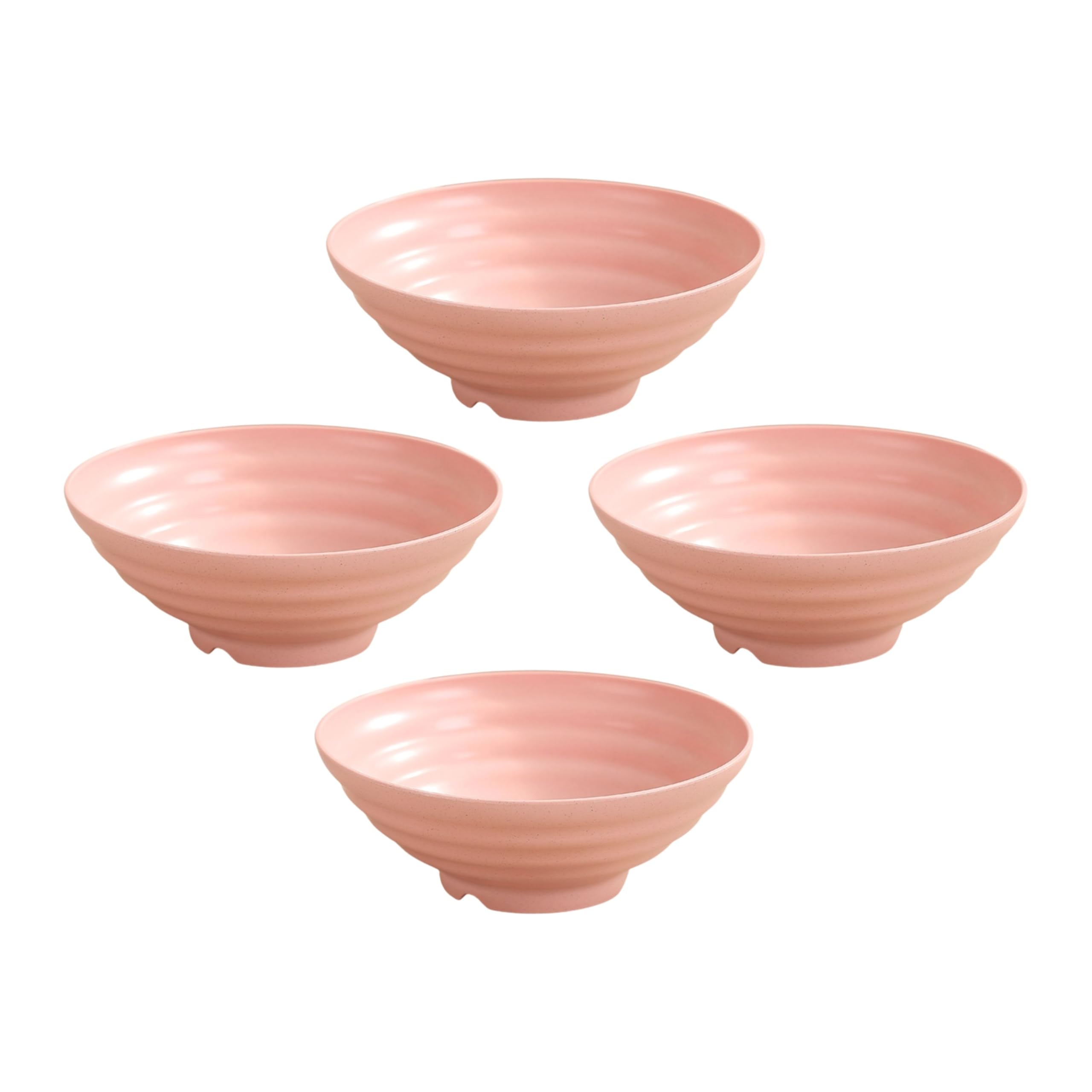 Colorful Wheat Straw Ramen Bowl Set – 7.5” Large Japanese-Style Bowls Set for Soup, Noodle, Salad, Pasta, Rice, Microwave & Dishwasher Safe, Beige, Pack of 2 — Amazon image 17