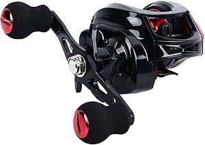 Baitcasting Reel, 22lb Metal 7.2:1 Baitcast Fishing Reels for Catfish, Musky, Bass, Pike