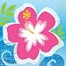 Hula Girl Luau Party Beverage Napkins, 16ct