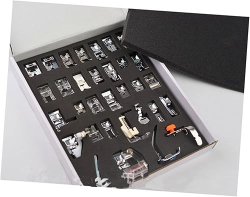 Miniatura 9 de SEWACC Maquina De Afeitar 32pcs Máquina De Coser Prensador De Pie La Máquina De Coser Prensador De Pie Máquina De Coser Máquina De Coser De Pie