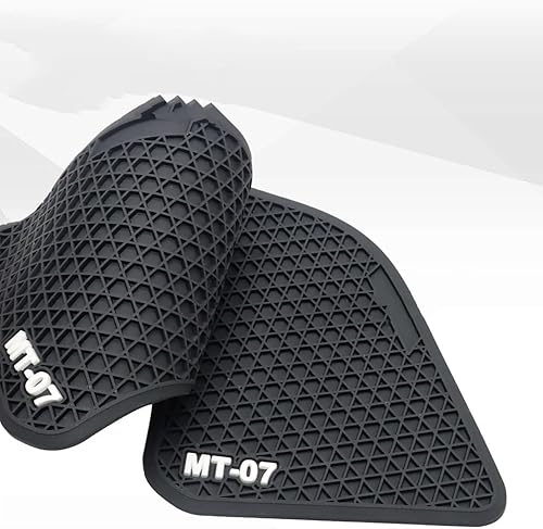 Miniatura 3 de Fuel Tank Sticker Decal Motorcycle Fuel Tank Pad Protection Sticker Fuel Tank Protector Knee Pad Traction Pad for Y&AMAHA MT-07 2021 - (Color  1)