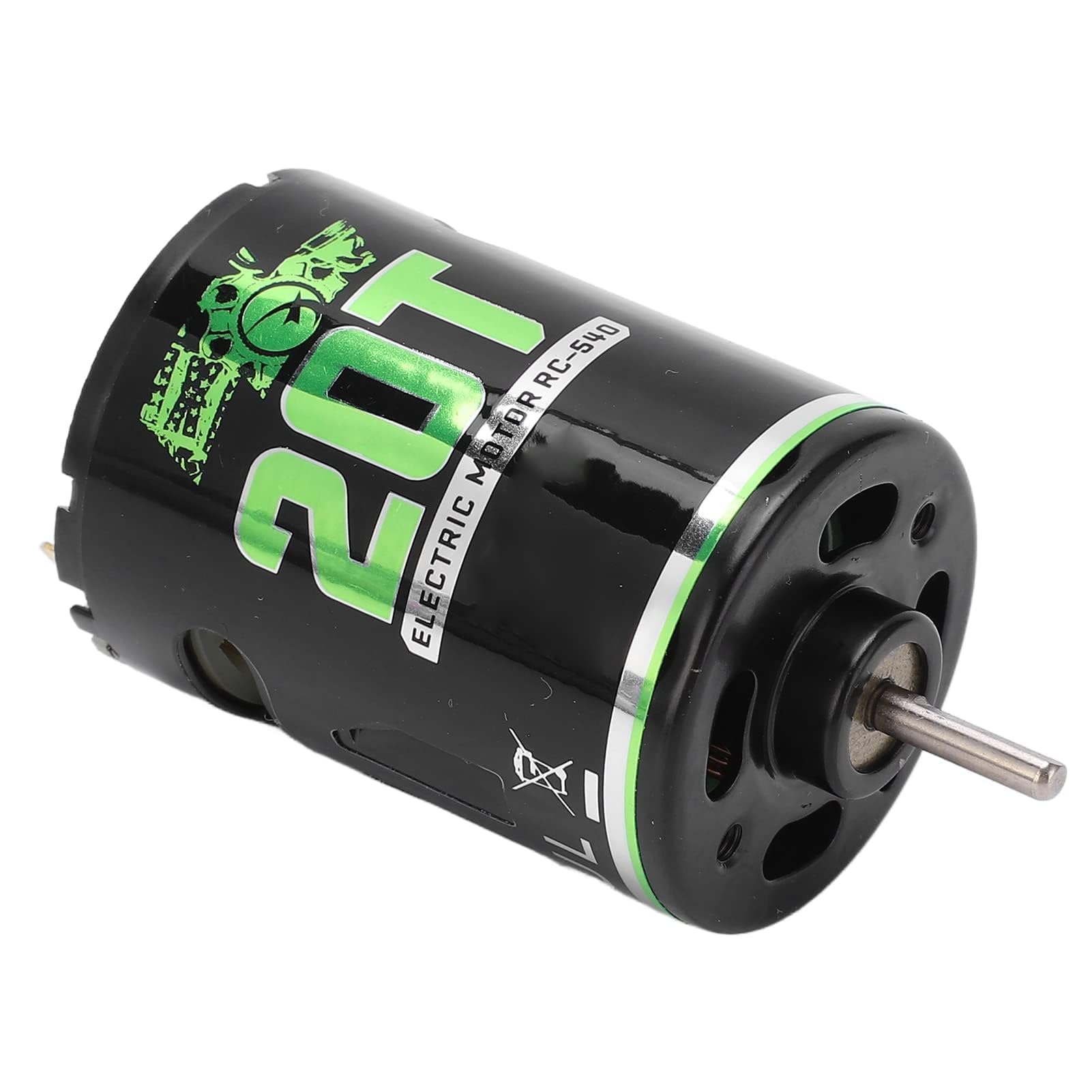 Motore Spazzolato RC, 540 Alta Torsione a Basso Rumore modalità di Funzionamento Doppia Protezione a Bassa Tensione Motore Spazzolato 360A ESC per SUV RC(20T)