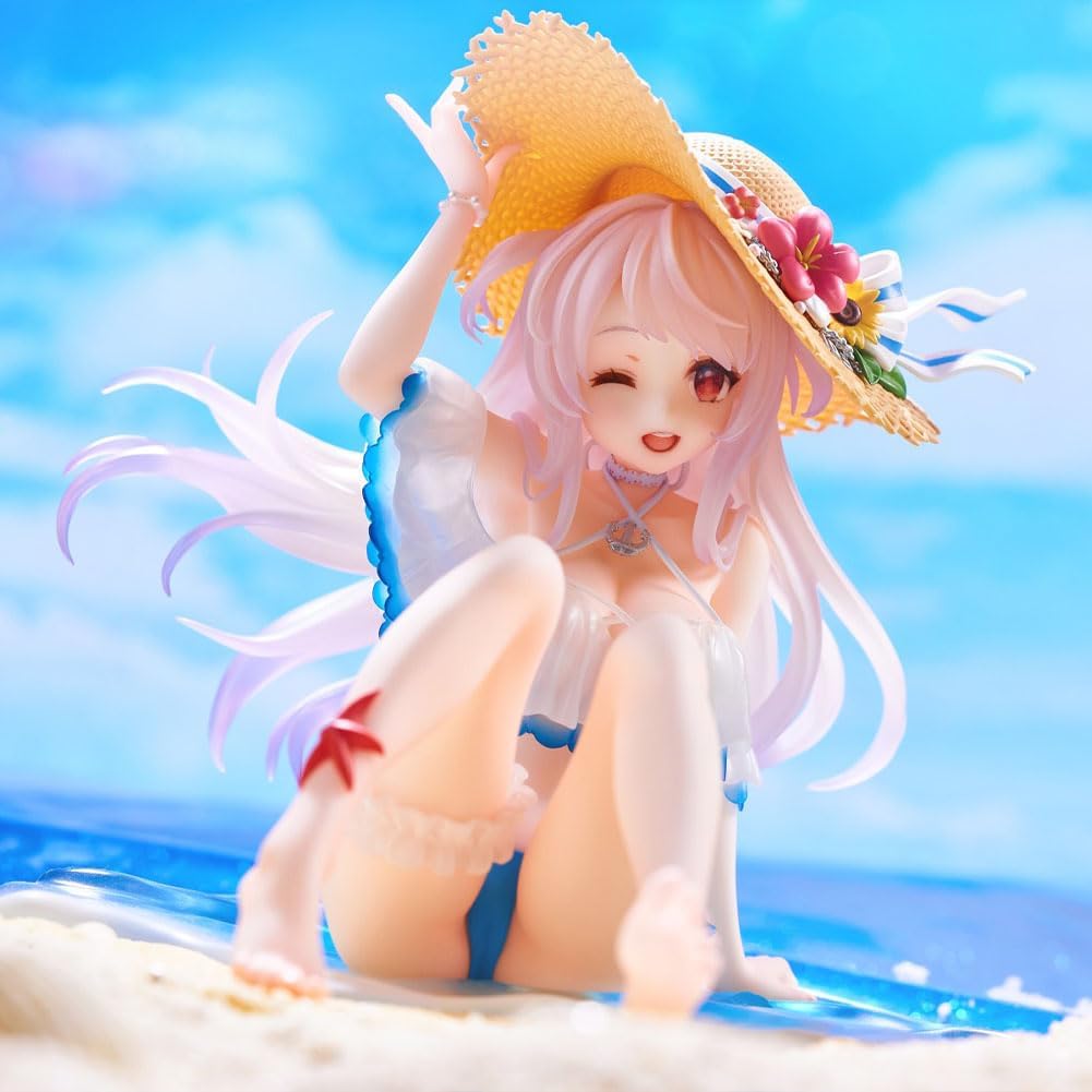 YLQANONG Changchun Figures Original Painting Anime Girl Figure Changchun Illustration Anime Action Figurine 4.7IN