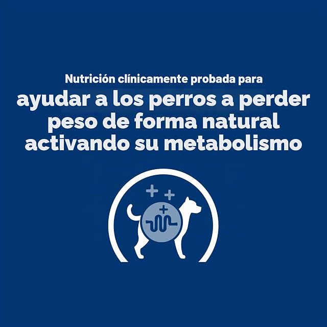 Foto 3 de 8 de Hill's Prescription Diet Alimento seco para perros con fórmula de arroz y cordero metabólico para control…