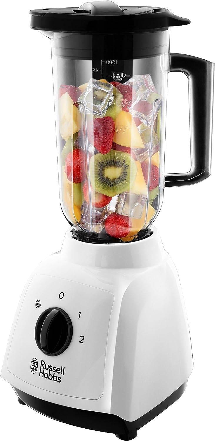 Russell Hobbs 24610 Plastic Jug Blender1.5 LitreWhite from B&Q