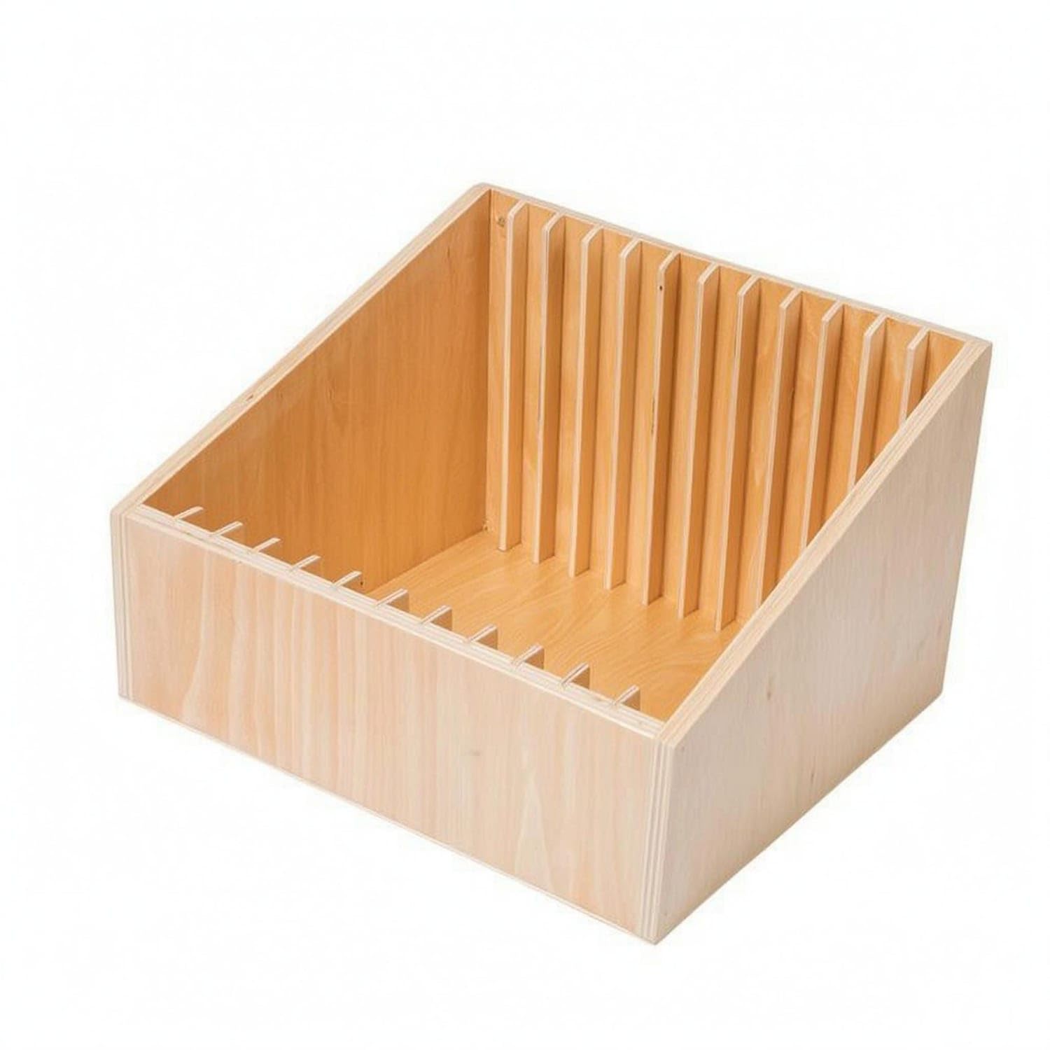 Urijx™ Open-Top Clothing Frame Light Base Natural Wood Wooden Educational Base, 12 Slot Base Home & Garden | Kids & Teens At Home | Furniture | Beds & Bedframes-image-22