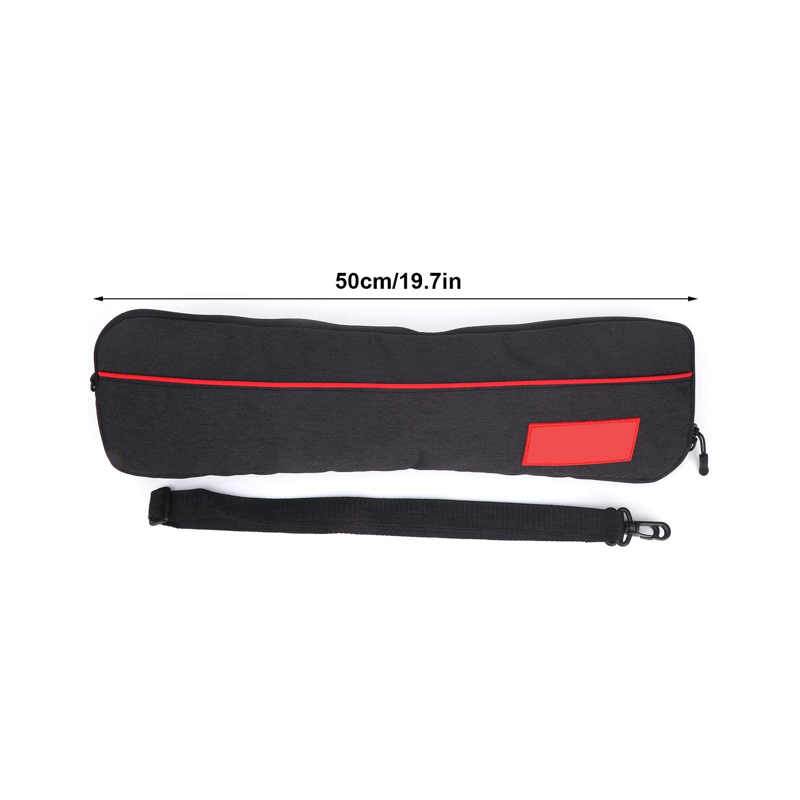 Borsa per treppiede, 50 cm Nylon Nero Resistente Borsa per treppiede Stabilizzatore Asta di prolunga Zaino a Tracolla Borsa Portatile con Tracolla