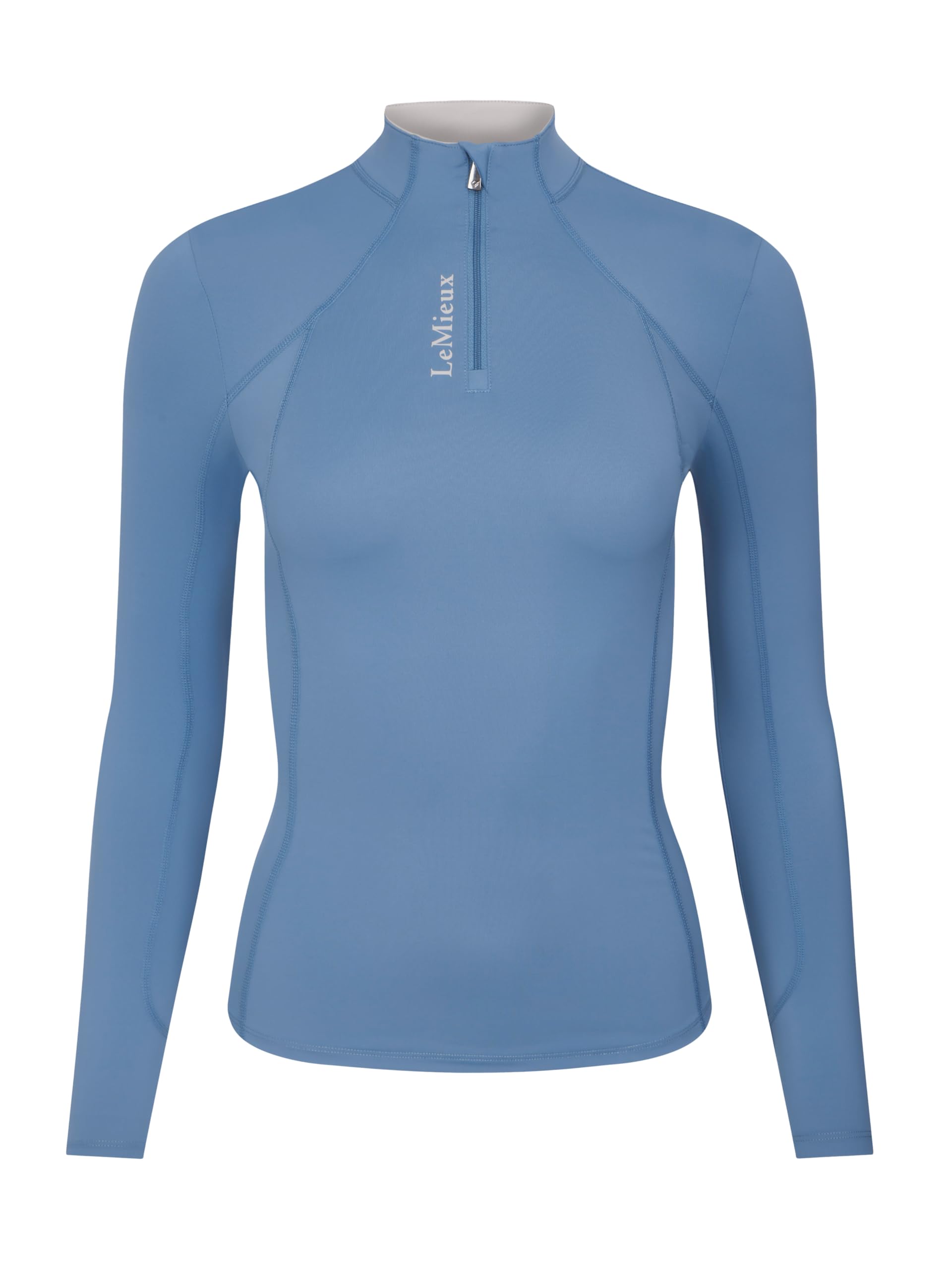 LeMieux Classique Womens Long Sleeve Base Layer - Ice Blue 14