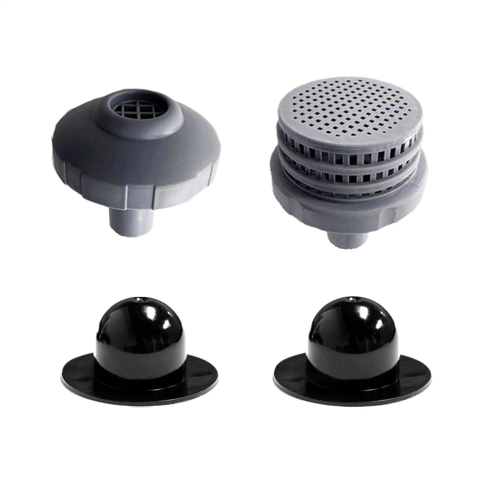 Muiltvoe Pool Inlet and Outlet Fittings | 32mm Directional Compact Fittings | Pool In-ground Nozzles,for Pump Water Swimming Vacuum Deck Outdoor Patio Garden Cleaning