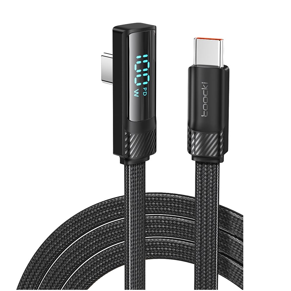See full amazon price history chart for INICIO PD 100W USB-C To Type C Angled Cable 2m, Fast Charging With LED Display Elbow Design For MacBook Pro/Air iPad Dell XPS iPhone 15 Galaxy S24 S23 S22 Ultra Pixel 8 7 HP Spectre etc INICIO PD 100W USB-C To Type C Angled Cable 2m, Fast Charging With LED Display Elbow Design For MacBook Pro/Air iPad Dell XPS iPhone 15 Galaxy S24 S23 S22 Ultra Pixel 8 7 HP Spectre etc (B0CS3DYCW5) Amazon Price History, Amazon Price Tracker