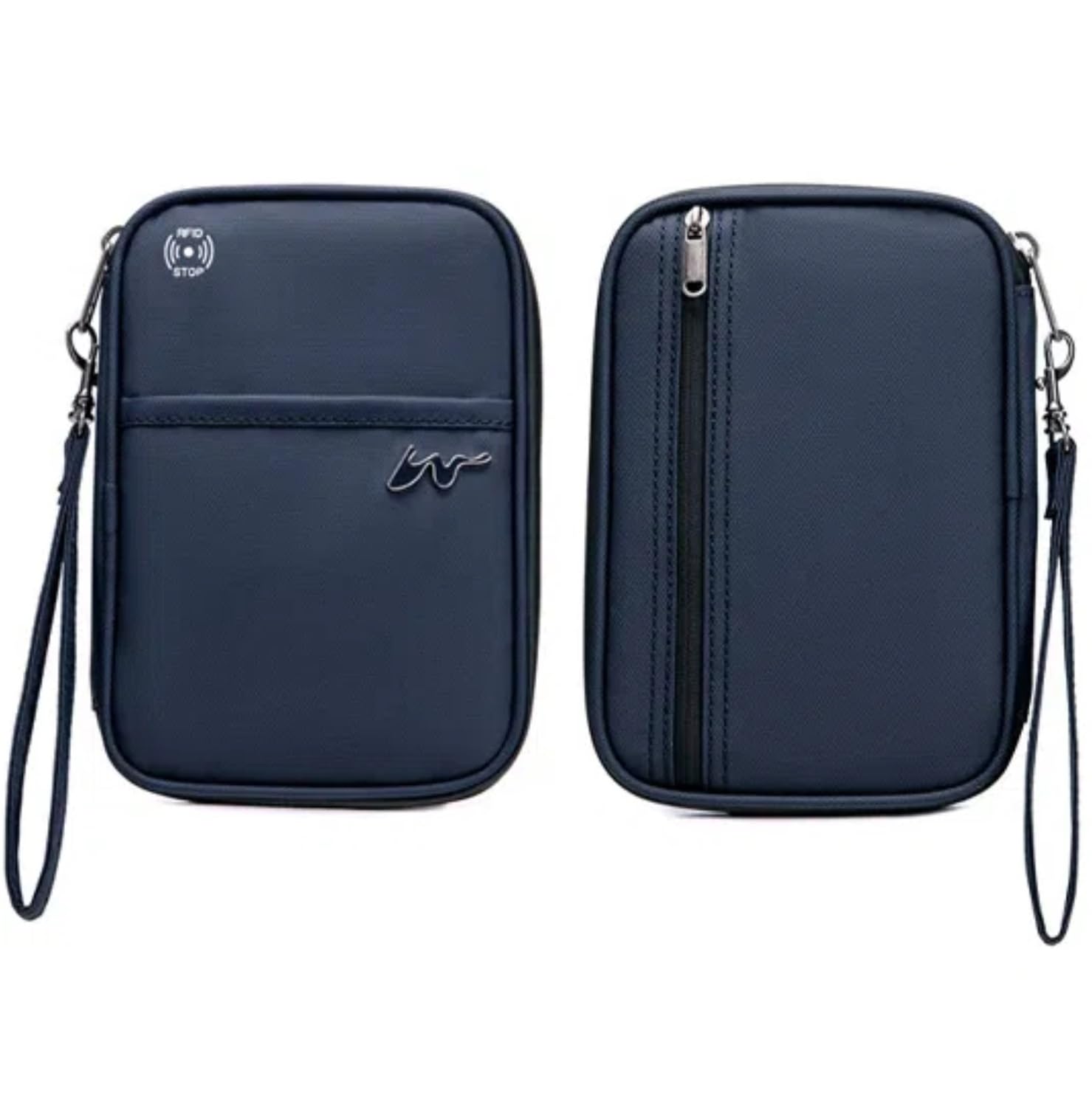 Lyoveu P-H1 Travel Family Passport Holder RFID Blocking Passport Waterproof Wallets for Men Women Travel Document Organizer Cards Case, Lightweight