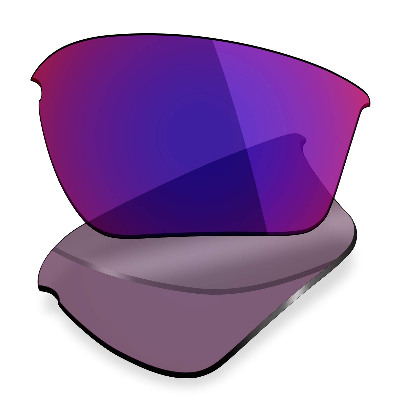 Mryok UV400 Replacement Lenses for Oakley Half Jacket 2.0 XL OO9154-62mm - Blue Orchid