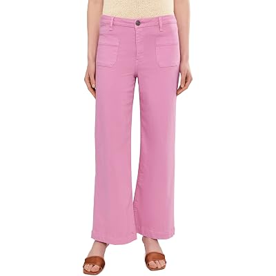 Брюки KUT from the Kloth Meg High-Rise Wide Leg with Patch Pockets Reg Hem