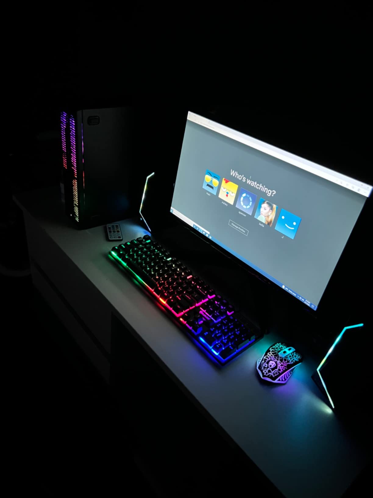 $20/mo - Finance HP EliteDesk Desktop RGB Lights Computer AMD A-Series ...