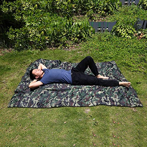 Abri extérieur portable bâche de camping imperméable contre la pluie et vent