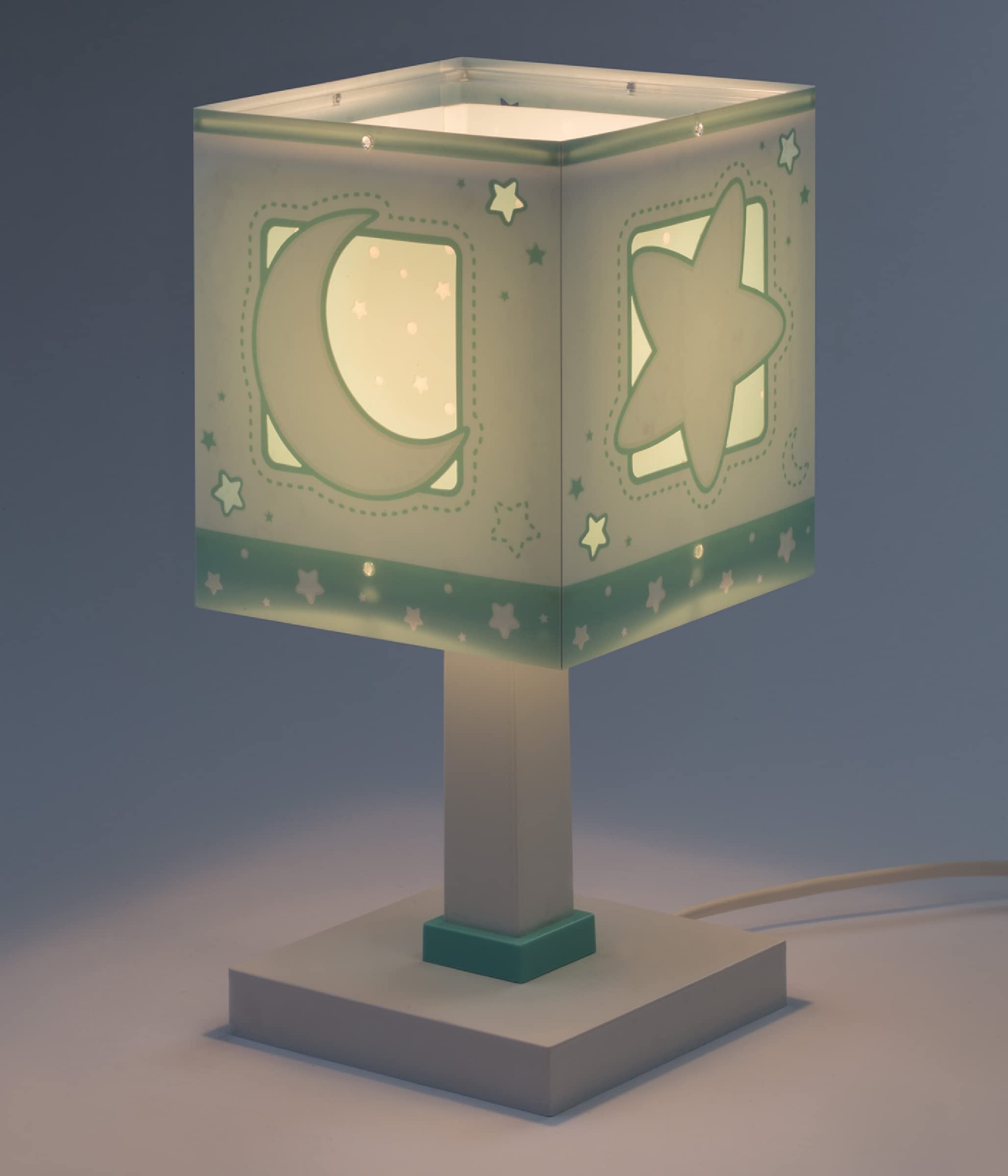 1916348-dalber - Lampada da tavolo E-14 Luce della Luna Verde Multicolore 14 | Acquisti Online su