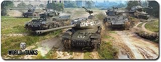 World of Tanks Mouse Pad，Professional Large Gaming Mouse Pad, Classic Pattern Mouse mat,Extended Size Desk Mat Non-Slip Rubber Mouse Mat (15, 800 × 300× 2 mm / 31.5 × 11.8 × 0.1 inch)