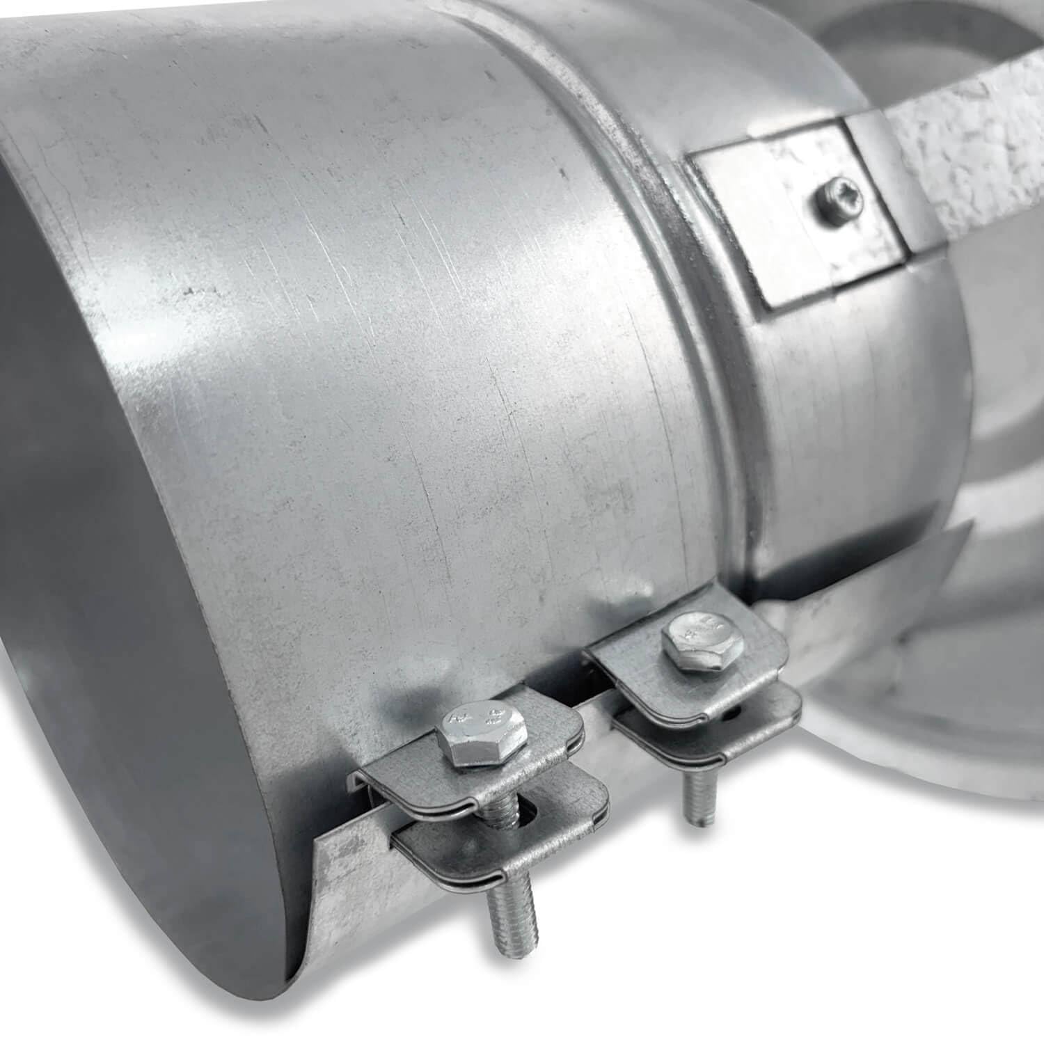 Sombrerete Chimenea 400mm Antilluvia Galvanizado - Sombrero Fijo para Tubos y Conductos - Caperuza Antipajaros Estufa Leña - Serie Lisa y Helicoidal