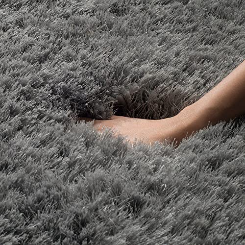 Image of Homes Fluffy Living Room Soft Touch Rectangular Carpet Comfy Bedroom Anti Skid Drawing Kids Room 9x9 Round