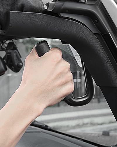 Miniatura 7 de cciyu Asas delanteras para Jeep Wrangler JK JKU Sports Sahara Freedom Rubicon X Unlimited X 2 puertas 4 puertas 2007-2018 barra de agarre de acero