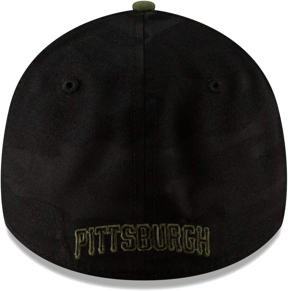 New Era Pittsburgh Pirates 2018 Memorial Day 39Thirty Flex Hat (Medium-Large)