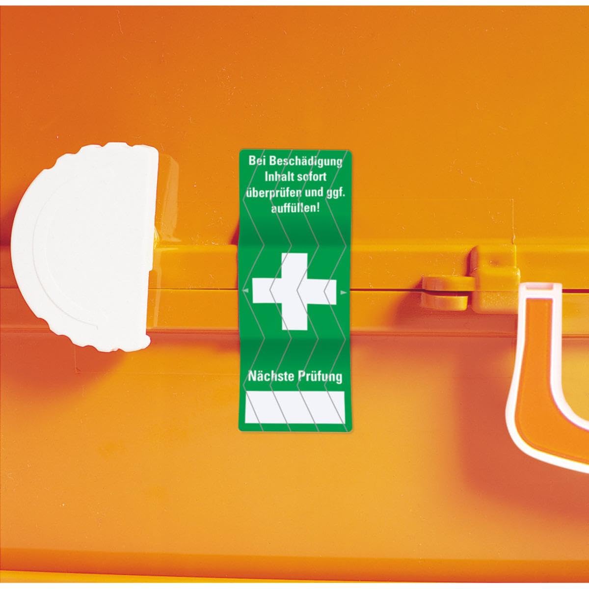 Sicherheitssiegel Erste Hilfe, Haftpapier, permanent, 25x65mm, 36/Heft