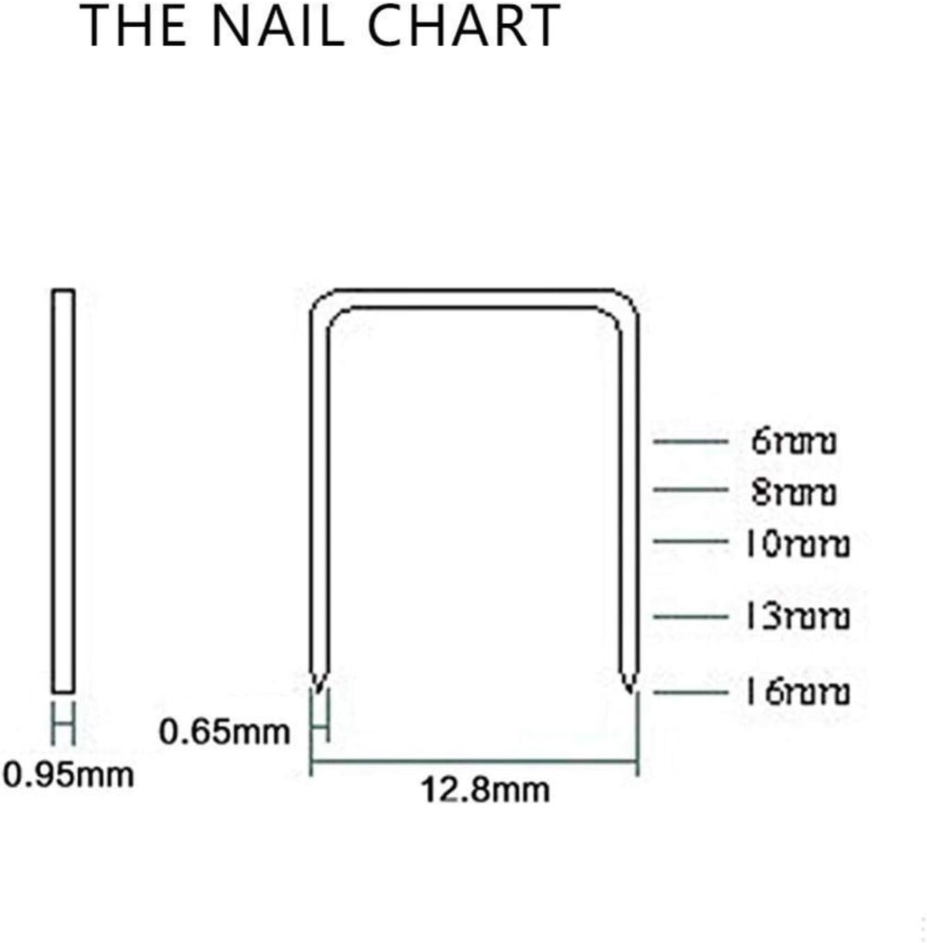 Pneumatic U Type Nail Gun 8016 Straight Nail Air Pneumatic Nailer Furniture Stapler Staple Gun 21GA 0.90.7mm