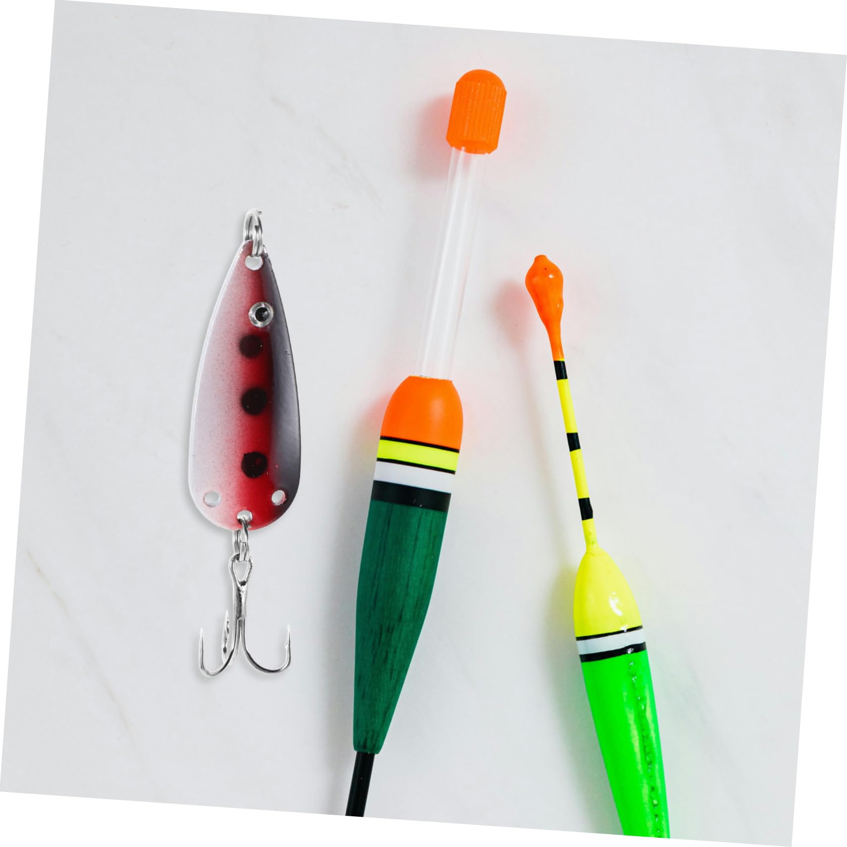 UPKOCH Señuelo de Pesca Duro en Forma de Pez, 30 Piezas, Hierro