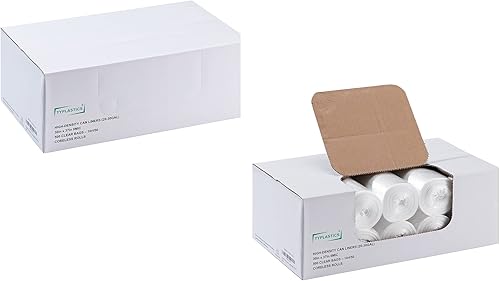 Miniatura 8 de TYPLASTICS Bolsas de basura transparentes de alta densidad de 30 x 37 pulgadas, caja de 500 unidades, multiusos, para oficina, exteriores,
