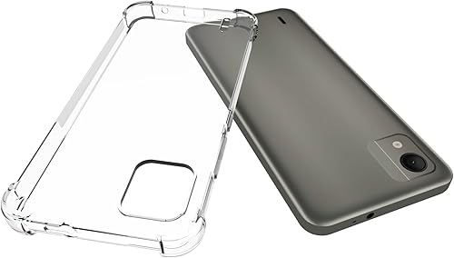 Miniatura 3 de Funda para Nokia C110 4G Clear TPU Cuatro Esquinas Cubierta Protectora Transparente Suave Funda