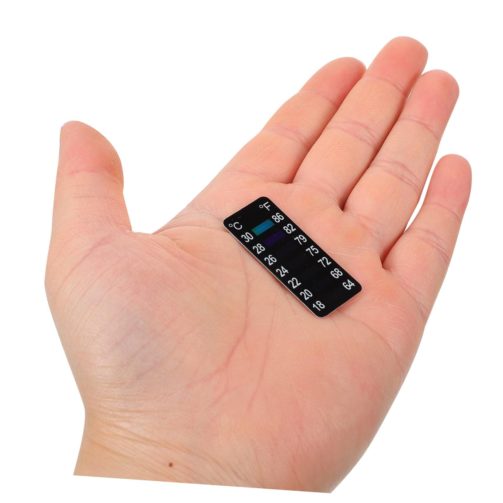 VINTORKY 32pcs Fermentation Thermometer Stickers for Brewing Adhesive Display Strips for Fermentors Accurate Measurement for Wine and Beer