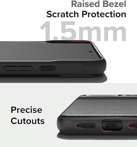 Miniatura 9 de Ringke Onyx Se siente bien en la mano Compatible con Google Pixel 8, tecnología antihuellas que evita manchas grasas, agarre mejorado