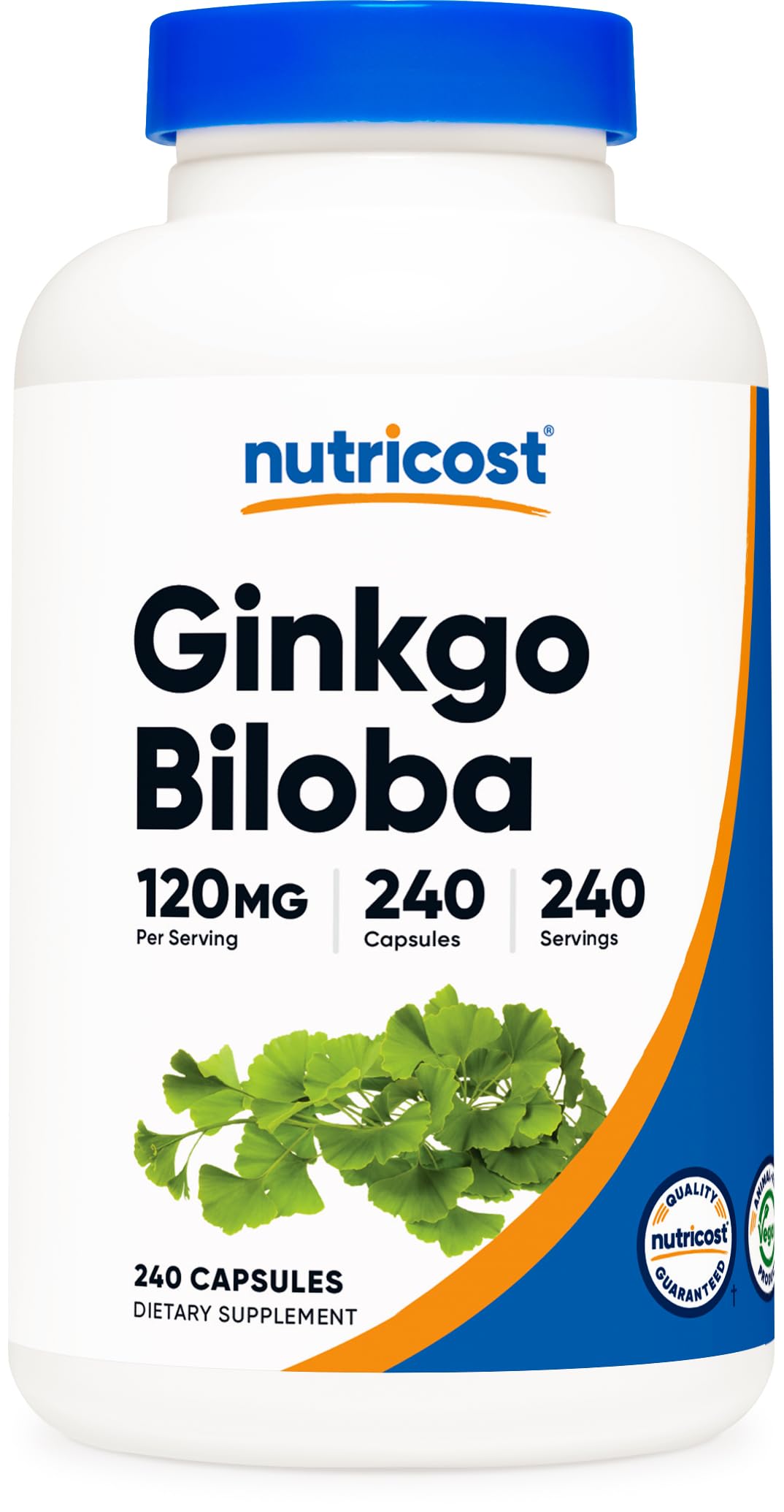 Nutricost Ginkgo Biloba 120mg 240 Capsules