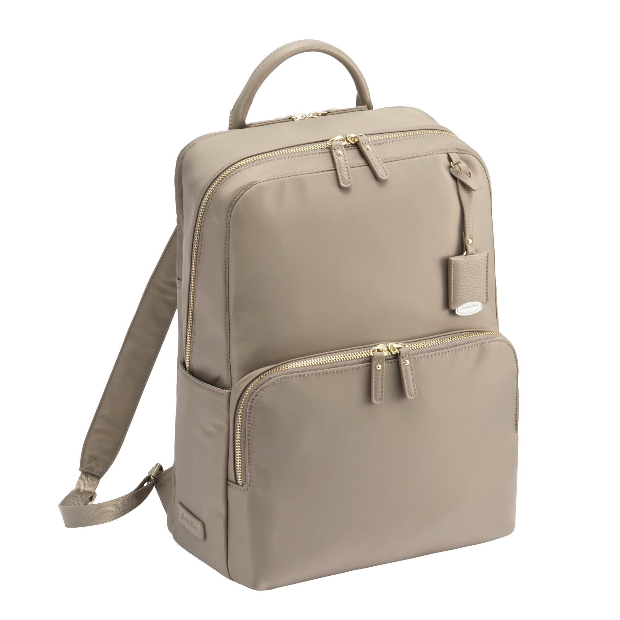 [ジュエルナローズ] リュックサック フレイヤ・リュック エアリィ 18L 軽量 A4 14.0インチPC 2気室 16262 グレージュ