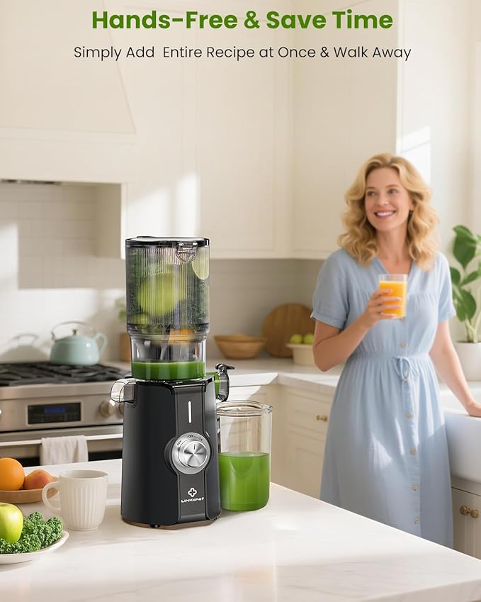 Extractor de Jugos Prensado en Frío Boca Ancha 4.53" 3 en 1 200W 120V miniatura 9